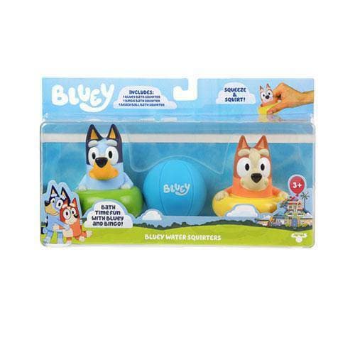 Bath Time Fun with Bluey & Bingo - Bluey Bath Squirters 3 Pack - by Moose Toys