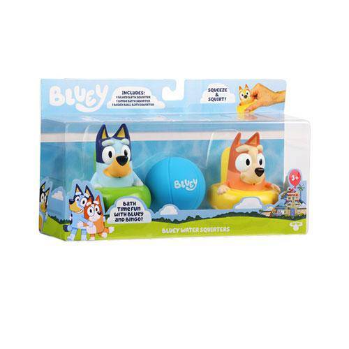 Bath Time Fun with Bluey & Bingo - Bluey Bath Squirters 3 Pack - by Moose Toys