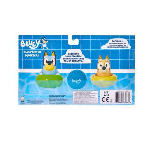 Bath Time Fun with Bluey & Bingo - Bluey Bath Squirters 3 Pack - by Moose Toys