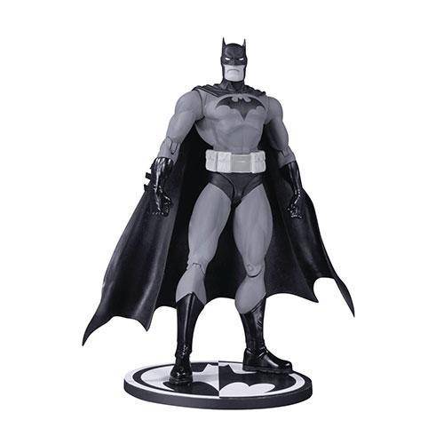 Batman Black and White Hush By Jim Lee Action Figure - by DC Direct