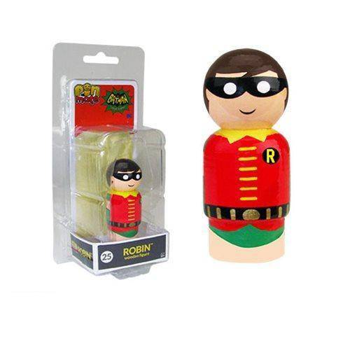 Batman Classic TV Series Robin Pin Mate Wooden Figure - by Bif Bang Pow!