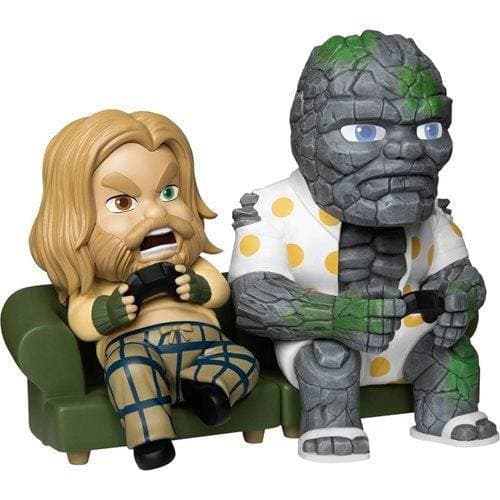 Beast Kingdom Avengers: Endgame - Bro Thor and Korg - MEA-025 Figure 2-Pack - SDCC 2021 Previews Exclusive - by Beast Kingdom