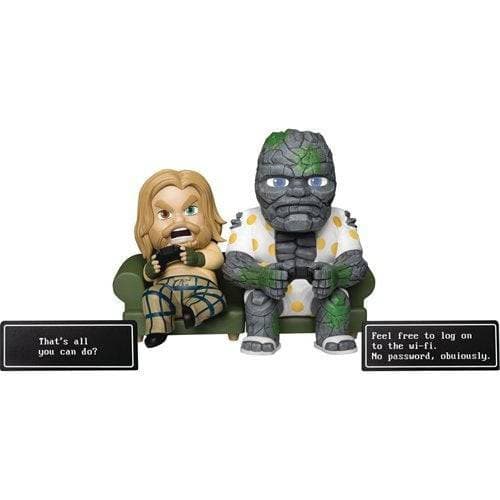 Beast Kingdom Avengers: Endgame - Bro Thor and Korg - MEA-025 Figure 2-Pack - SDCC 2021 Previews Exclusive - by Beast Kingdom