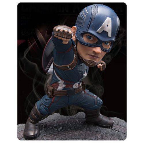 Beast Kingdom Captain America: Civil War - Captain America - Egg Attack EA-023 Statue - by Beast Kingdom