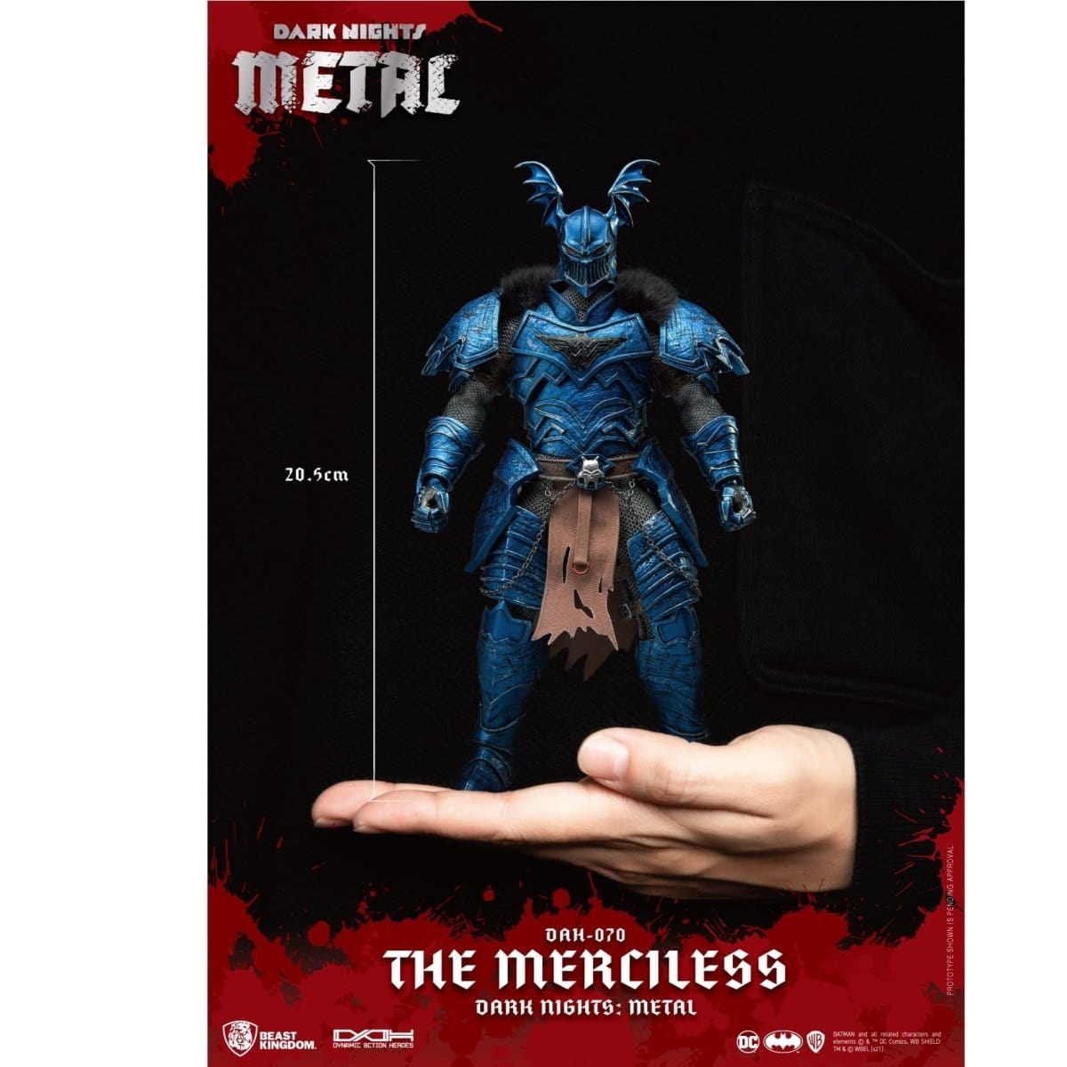 Beast Kingdom - Dark cheapest Nights Metal THE MERCILESS Action Figure