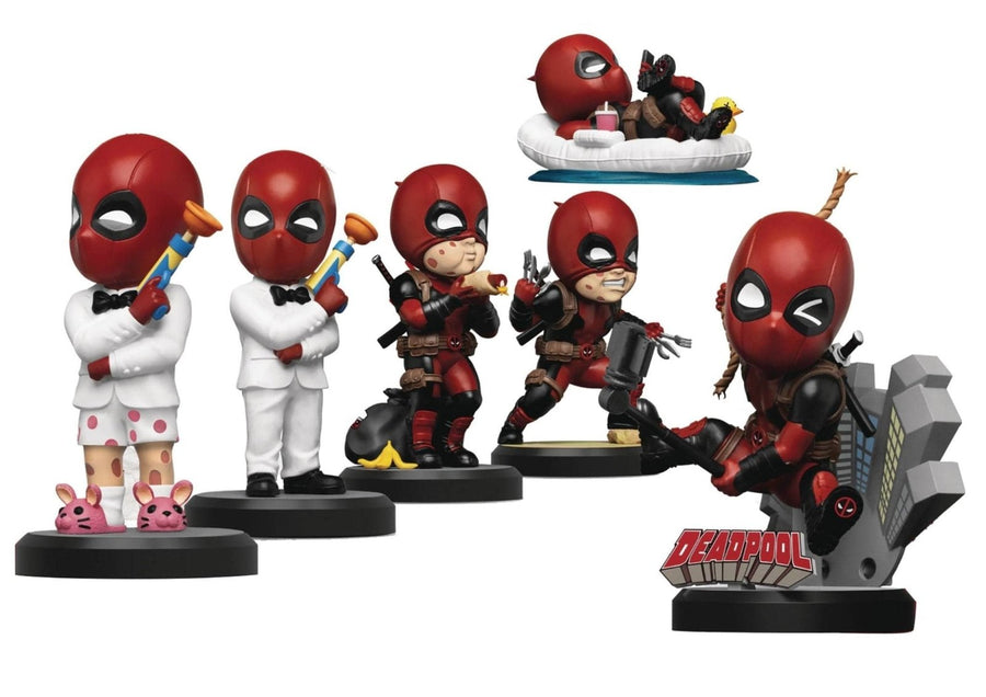 Beast Kingdom Deadpool Series MEA-027 6-Piece Mini-Figure Set - by Beast Kingdom