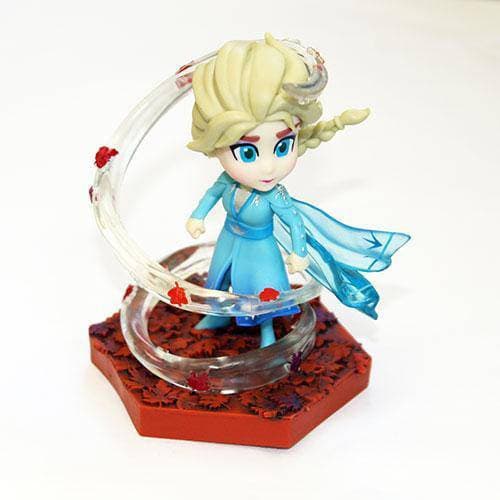 Beast Kingdom Frozen II - Elsa, Anna, Fire Spirit, the Nokk, Oalf - Mini Egg Attack Series MEA-014 6-Piece Figure Set - by Beast Kingdom