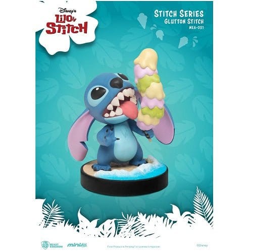 Beast Kingdom Lilo & Stitch MEA-031 Stitch Series 6pc Figure Set - by Beast Kingdom