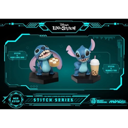 Beast Kingdom Lilo & Stitch Stitch Series MEA-031SP Asian Cuisine Mini-Figure 2-Pack - Entertainment Earth Exclusive - by Beast Kingdom