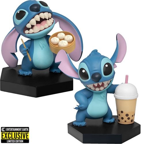 Beast Kingdom Lilo & Stitch Stitch Series MEA-031SP Asian Cuisine Mini-Figure 2-Pack - Entertainment Earth Exclusive - by Beast Kingdom