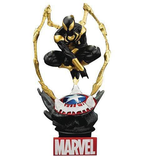 Beast Kingdom Marvel Comics: Civil War - Iron Spider - DS-015SP D-Stage 6-Inch - Previews Exclusive - by Beast Kingdom