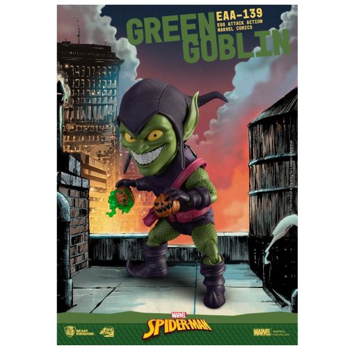 Beast Kingdom Marvel Comics EAA-139 Green Goblin Egg Attack Action Figure - by Beast Kingdom