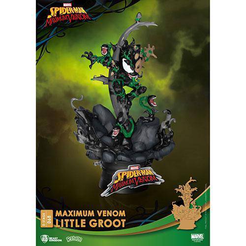 Beast Kingdom Marvel Comics: Maximum Venom - Little Groot - DS-068 D-Stage Series 6In Statue - by Beast Kingdom