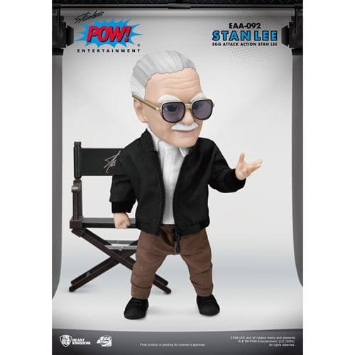 Beast Kingdom Marvel Stan Lee EAA-092 Egg Attack Action Figure - by Beast Kingdom