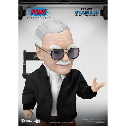 Beast Kingdom Marvel Stan Lee EAA-092 Egg Attack Action Figure - by Beast Kingdom