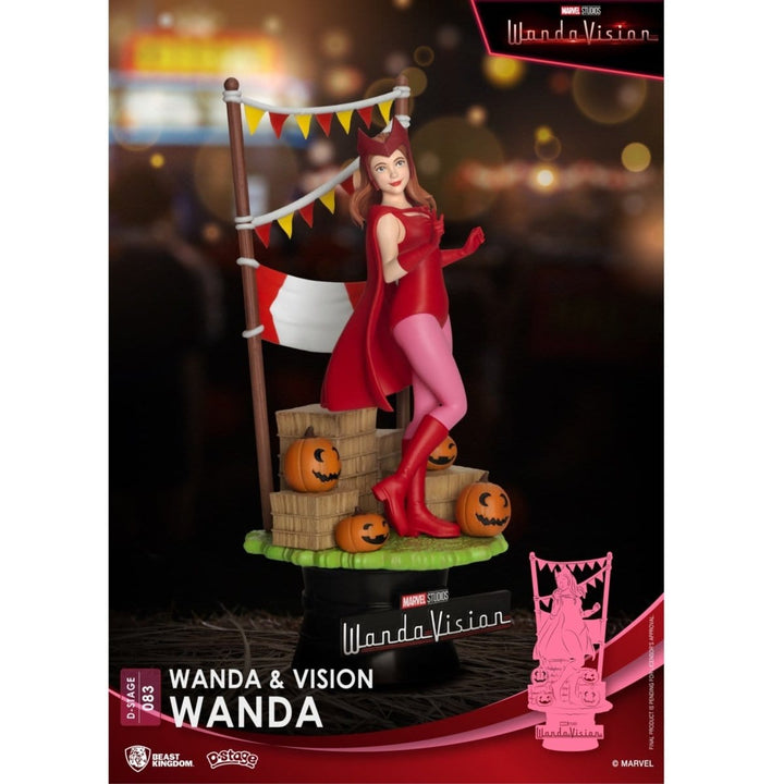 Beast Kingdom Marvel WandaVision DS-083 Wanda D-Stage 6-Inch Statue - by Beast Kingdom