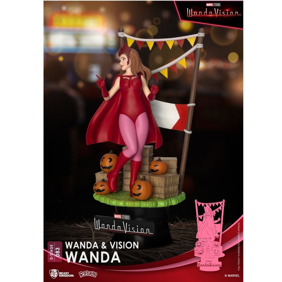 Beast Kingdom Marvel WandaVision DS-083 Wanda D-Stage 6-Inch Statue - by Beast Kingdom