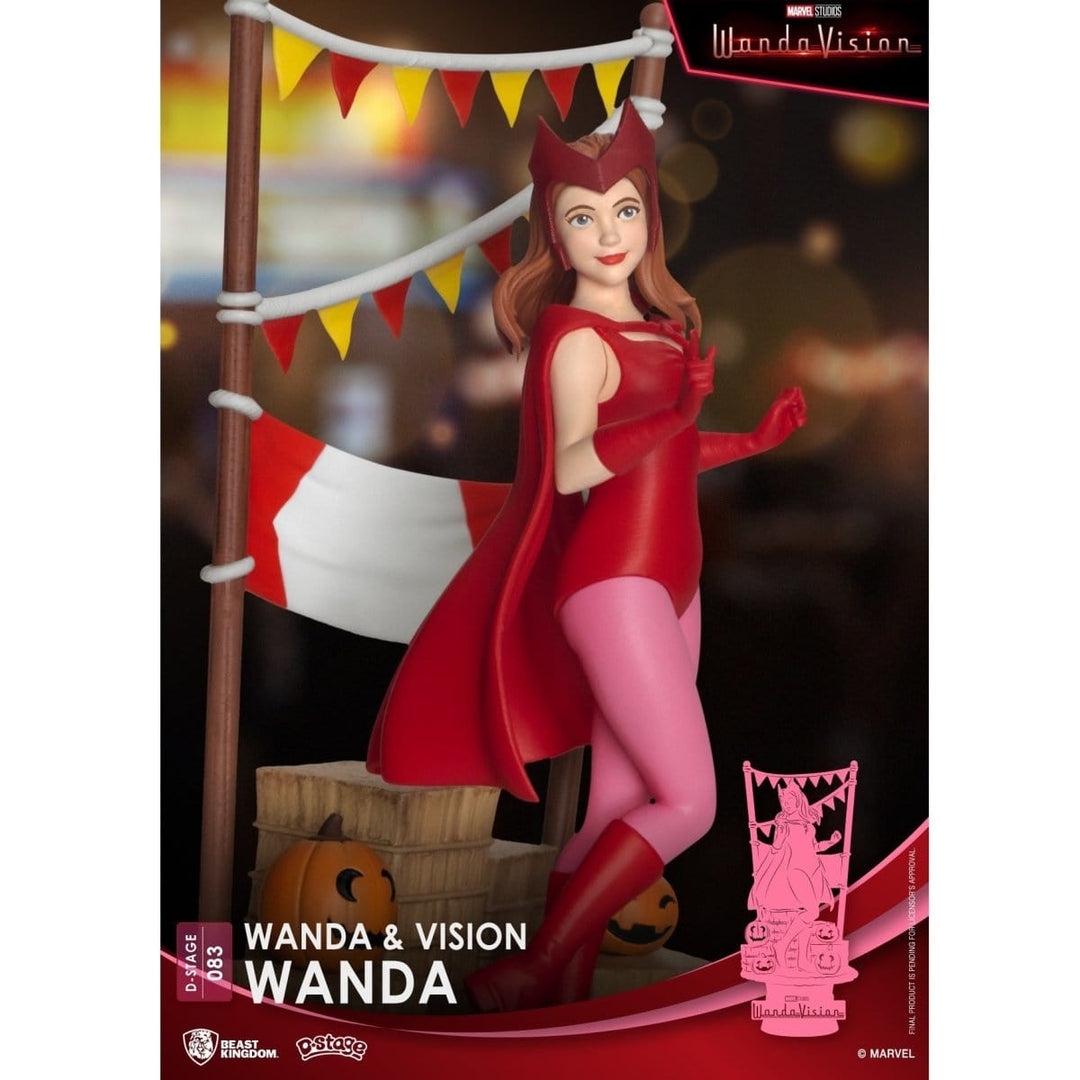 Beast Kingdom Marvel WandaVision DS-083 Wanda D-Stage 6-Inch Statue - by Beast Kingdom