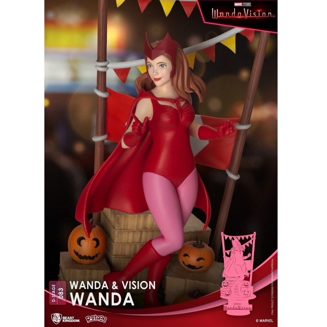 Beast Kingdom Marvel WandaVision DS-083 Wanda D-Stage 6-Inch Statue - by Beast Kingdom