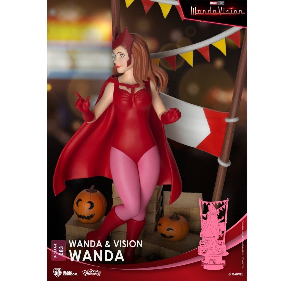 Beast Kingdom Marvel WandaVision DS-083 Wanda D-Stage 6-Inch Statue - by Beast Kingdom