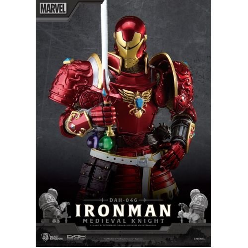 Beast Kingdom Medieval Knight Iron Man DAH-046 Dynamic 8-Ction Action Figure - by Beast Kingdom