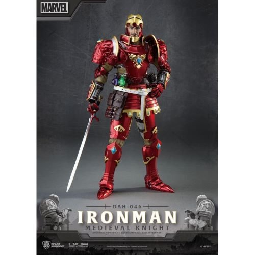 Beast Kingdom Medieval Knight Iron Man DAH-046 Dynamic 8-Ction Action Figure - by Beast Kingdom