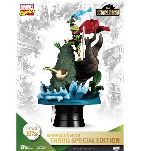 Beast Kingdom SDCC 2022 Marvel Comics DS-107SP Throg Special Edition D-Stage 6-Inch Statue - by Beast Kingdom