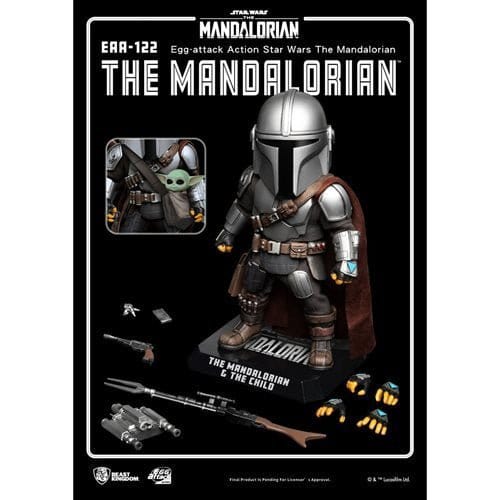 Beast Kingdom Star Wars The Mandalorian EAA-122 Action Figure - by Beast Kingdom