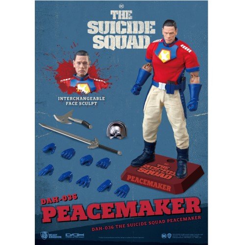 Beast Kingdom The Suicide Squad DAH-036 Dynamic 8-Ction Peacemaker Action Figure - by Beast Kingdom