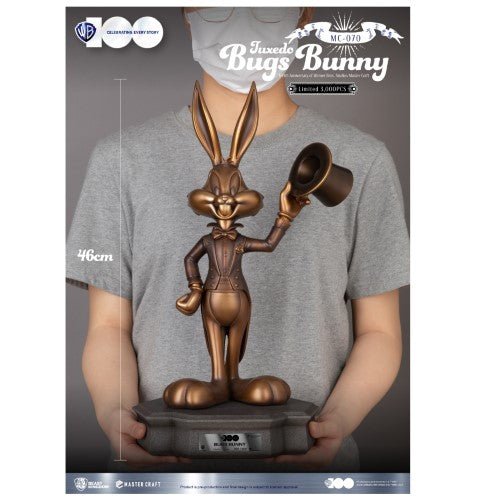 Beast Kingdom Warner Bros. 100Th Anniversary MC-070 Tuxedo Bugs Bunny Master Craft Statue - by Beast Kingdom