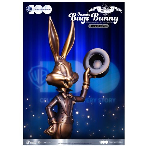 Beast Kingdom Warner Bros. 100Th Anniversary MC-070 Tuxedo Bugs Bunny Master Craft Statue - by Beast Kingdom