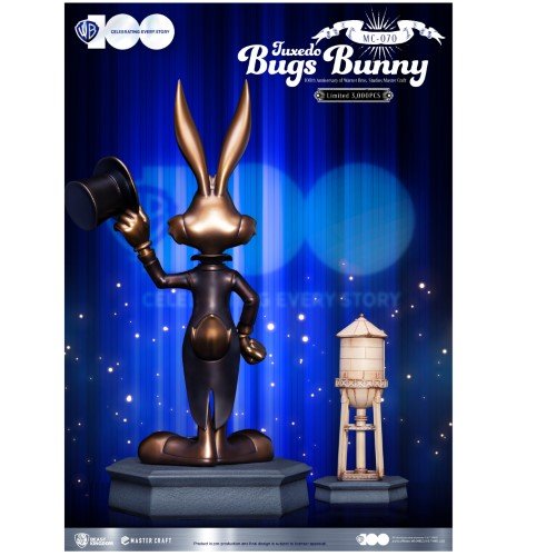 Beast Kingdom Warner Bros. 100Th Anniversary MC-070 Tuxedo Bugs Bunny Master Craft Statue - by Beast Kingdom