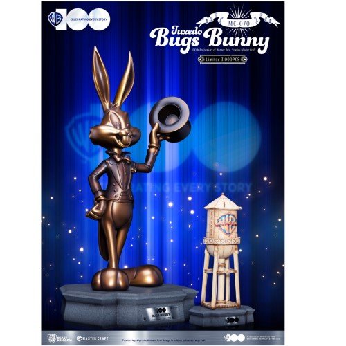 Beast Kingdom Warner Bros. 100Th Anniversary MC-070 Tuxedo Bugs Bunny Master Craft Statue - by Beast Kingdom