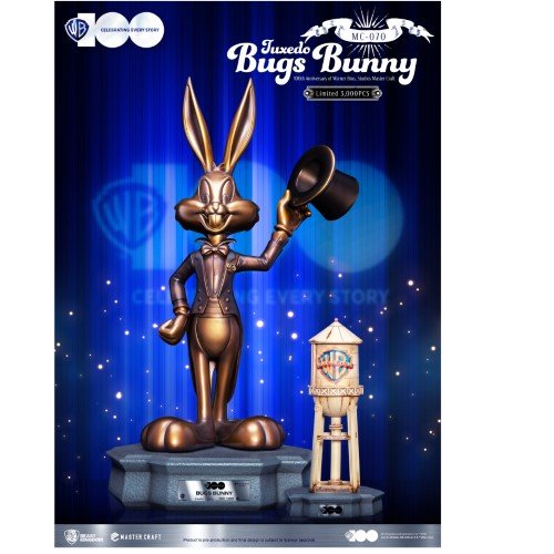 Beast Kingdom Warner Bros. 100Th Anniversary MC-070 Tuxedo Bugs Bunny Master Craft Statue - by Beast Kingdom