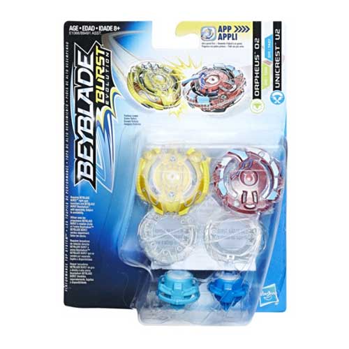 Beyblade Burst Dual Pack Tops - Choose your Beyblade - by Hasbro