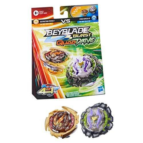 Beyblade Burst Quad Drive Dual Packs - Choose your Beyblade - by Hasbro