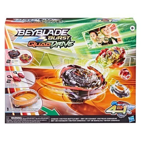 Beyblade Burst QuadDrive Cosmic Vector Battle Set - by Hasbro