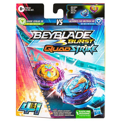 Beyblade Burst QuadStrike Dual Pack - Choose your Beyblade - by Hasbro