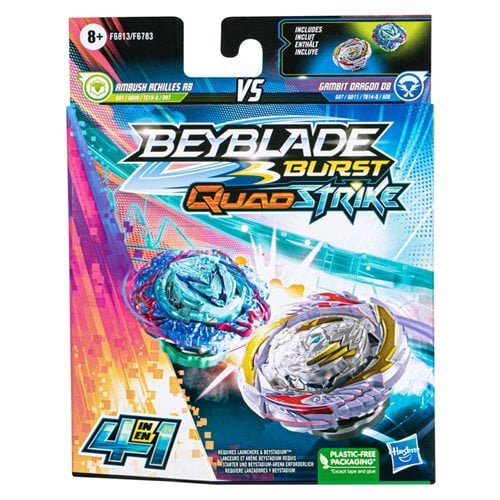 Beyblade Burst QuadStrike Dual Pack - Choose your Beyblade - by Hasbro