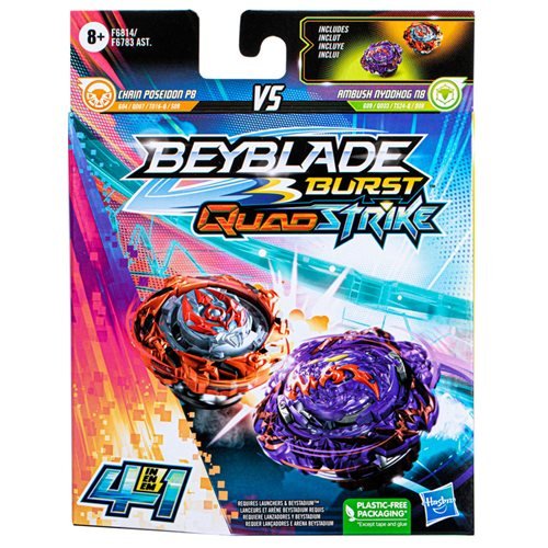 Beyblade Burst QuadStrike Dual Pack - Choose your Beyblade - by Hasbro