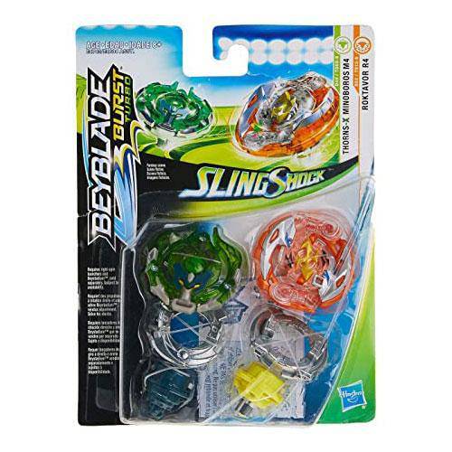 Beyblade Burst Turbo Slingshock Dual Pack - Choose your Beyblade - by Hasbro