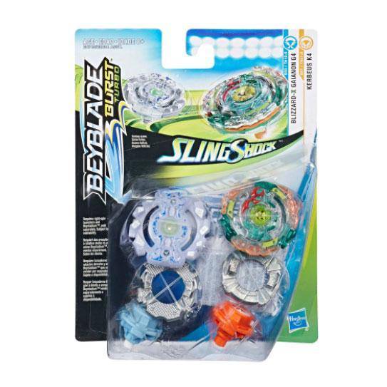 Beyblade Burst Turbo Slingshock Dual Pack - Choose your Beyblade - by Hasbro