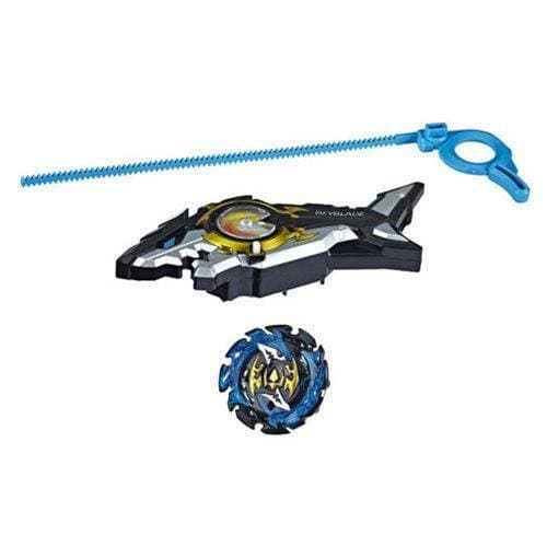 Beyblade Burst Turbo Slingshock Riptide Blast Set - Shark Launcher& Forneus F4 - by Hasbro