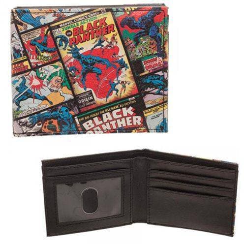 Black Panther Comic Bi-Fold Wallet - by Bioworld