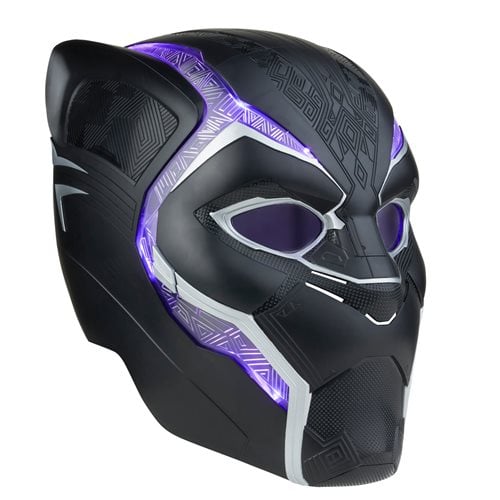 Black Panther Marvel Legends Premium Electronic Helmet - by Hasbro