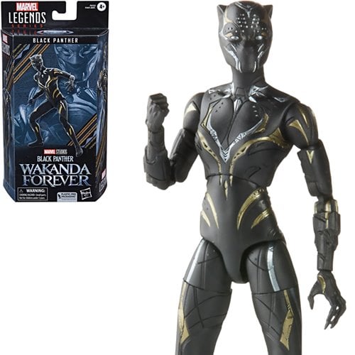 Black Panther Wakanda Forever Marvel Legends 6-Inch Action Figure - Select Figure(s) - by Hasbro