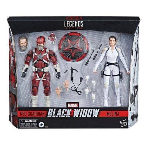 Black Widow Marvel Legends 6-Inch Red Guardian and Melina Vostkoff Action Figures - by Hasbro