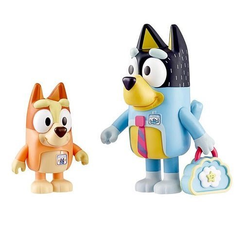 Bluey 2 Pack Figures - Select Figure(s)s - by Moose Toys