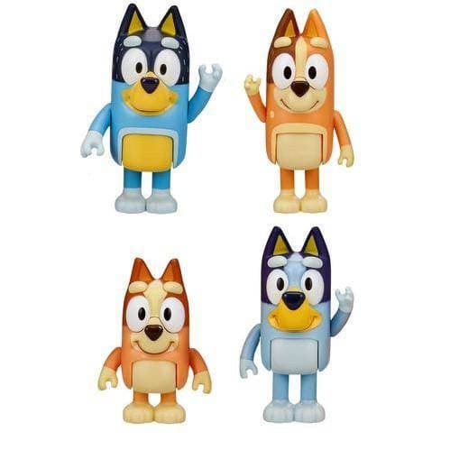 Bluey 4 Pack Figures - Select Figure(s) - by Moose Toys