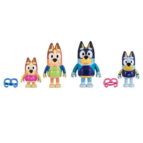 Bluey 4 Pack Figures - Select Figure(s) - by Moose Toys